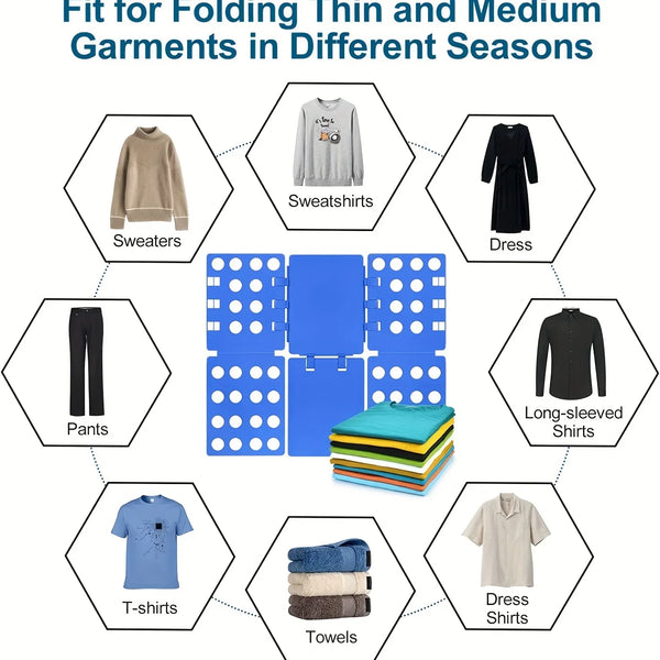 Quick Fold Clothing Helper