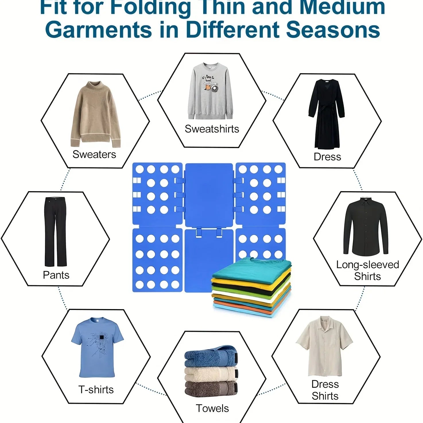 Quick Fold Clothing Helper