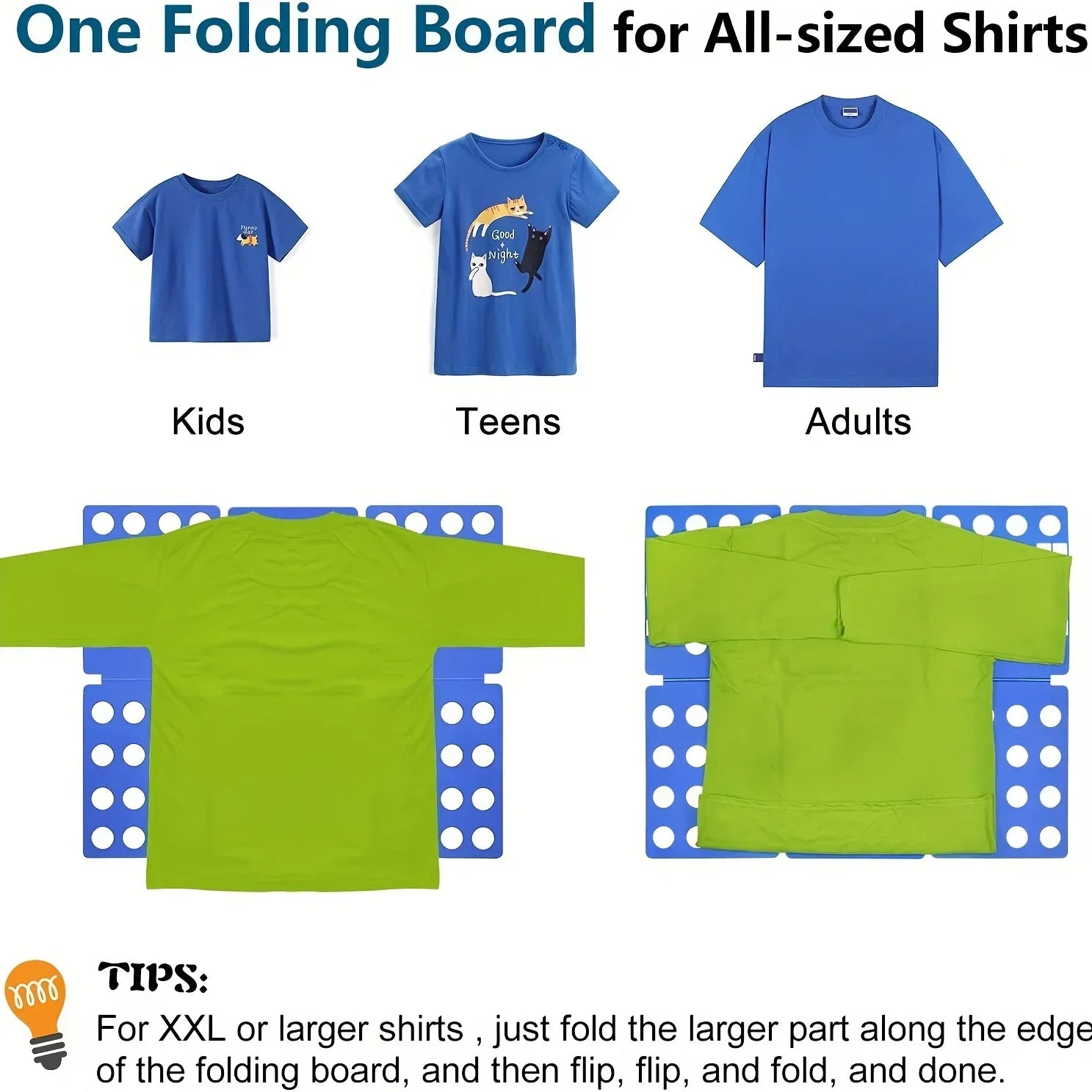 Quick Fold Clothing Helper